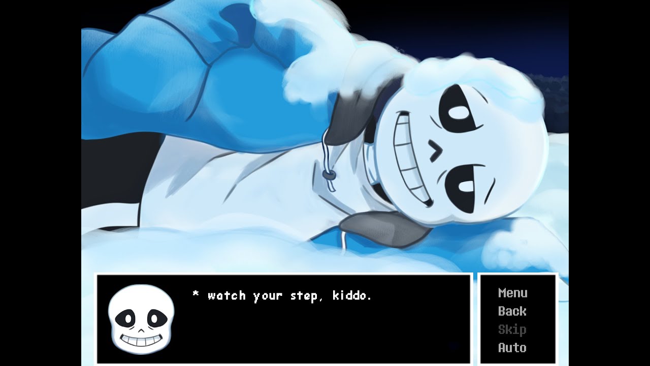 A Sans Undertale Dating Simulator (pt 1) 